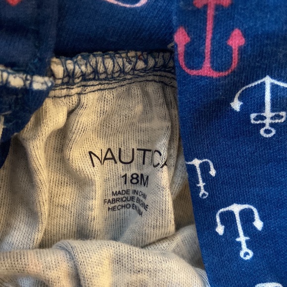 NWT Nautica Girls Tank Top with Anchors - Picture 4 of 4